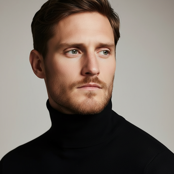 Headshot lighting — Rembrandt lighting, professional